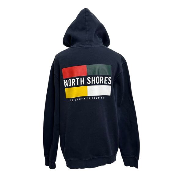 L.O.G.G. by H&M Navy North Shores Hoodie - Size Small - Picture 1 of 9